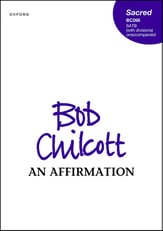 An Affirmation SATB choral sheet music cover